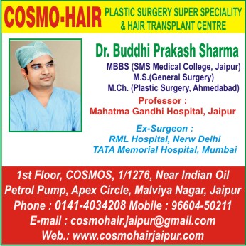 Dr Buddhi Prakash Sharma Plastic Surgeon Hair Transplant Cosmetologist